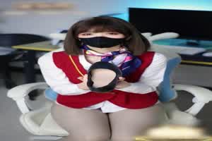 抖音50万粉丝网红 白龙猫女 微密圈付费福利合集 妩媚眼神极限诱惑  背景图片